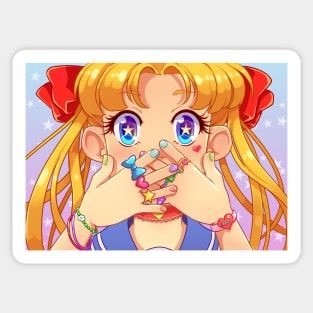 Cosplayer girl Sticker